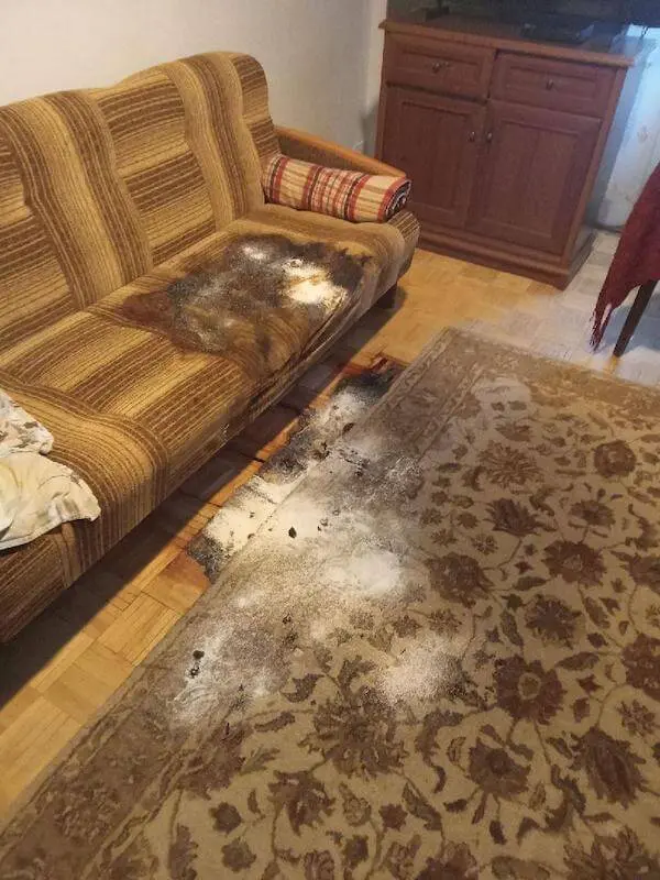 sprzątania po zmarłych