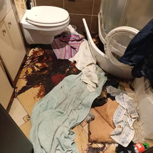 sprzątanie po zmarłym Hajnówka